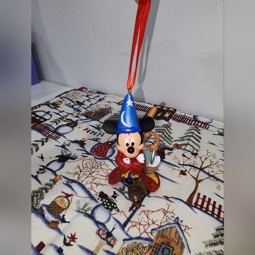 Disney Christmas Ornament Fantasia Brooms The Sorcerer's Apprentice Mickey
